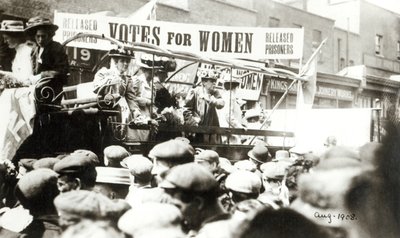 Voti per le donne, agosto 1908 da English Photographer